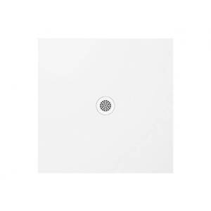 Polimat Čtvercová sprchová vanička z minerálního kompozitu Fresco 80x80 (90x90, 100x100) Lesk Barva: Bílá, lesk, Rozměry: 80x80 cm, Varianta: Fresco 80x80x1,3x2,5 - 00447