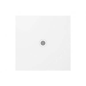 Polimat Čtvercová sprchová vanička z minerálního kompozitu Fresco 80x80 (90x90, 100x100) Mat Barva: Bílá, mat, Rozměry: 80x80 cm, Varianta: Fresco 80x80x1,3x2,5 - 00448