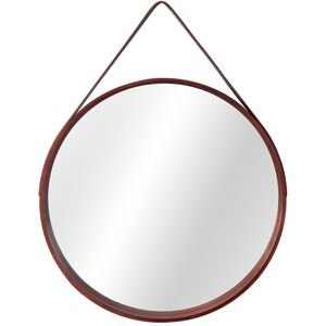 Tutumi Závěsné zrcadlo s dřeveným rámečkem 50 cm LOTF HOM-06325