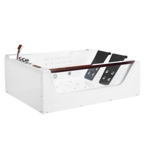 BPS-koupelny Hydromasážní vana HYD-IM610H 180×120 s ohřevem vody