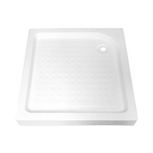 BPS-koupelny Čtvercová akrylátová sprchová vanička HYD-SSV-SXL05A 70x70 bílá