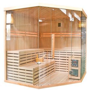 BPS-koupelny Finská sauna Relax HYD-2920 200x200, 5-6 osob