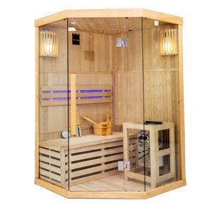 BPS-koupelny Finská sauna Relax HYD-3135 120x120, 1-2 osoby