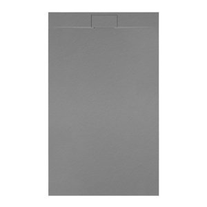 BPS-koupelny Obdélníková akrylátová sprchová vanička HYD-OSV-MIKO 110x90 šedá