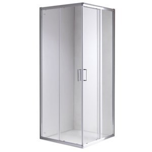 BPS-koupelny Čtvercový sprchový kout HYD-SK93C 100x100 chrom/transparent