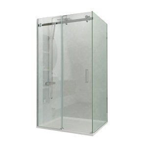BPS-koupelny Obdélníkový sprchový kout HYD-ZBD-900 120x90 cm chrom/transparent