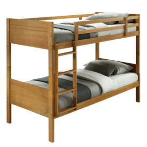 Kondela Patrová postel, masivní dřevo, dub, MAKIRA
