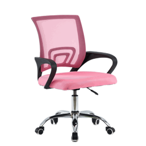 Kondela Kancelářská židle, růžová/černá, DEX 4 NEW