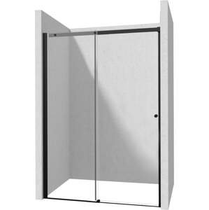 Deante Posuvné sprchové dveře Kerria Plus 170 cm - KTSPN17P černé