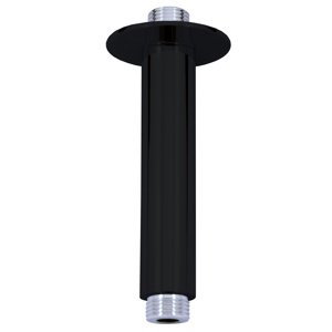Slezák - RAV Držák stropní pro hlavovou sprchu 15 cm černá matná MD0311CMAT Barva: Černá mat, kód produktu: MD0311CMAT