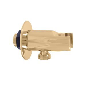 Slezák - RAV Držák sprchy s vývodem pro hadici zlato MD0614RZ Barva: Zlatá, kód produktu: MD0614RZ