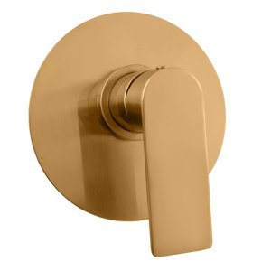 Slezák - RAV Vodovodní baterie sprchová vestavěná NIL - zlatá - kartáčovaná NL183LZK Barva: Zlatá kartáčovaná mat