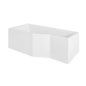 Besco Krycí panel k atypické vaně Integra P 150x75 (170x75), bílý Barva: Bílá, Rozměry: 150x75x52 cm, UNIVERZÁLNÍ, Varianta: INTEGRA P 150 P/L, #OAI-150-NS
