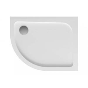 Polimat Asymetrická sprchová akrylátová vanička Oris IP 100x80 Barva: Bílá, Rozměry: 100x80 cm, Varianta: Oris IP 100x80x3,5x14 PRAVÁ - 00066