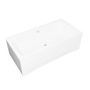Univerzální boční krycí panel bílý k obdélníkové vaně Polimat Barva: Bílá, Varianta: Panel boční UNI 70x42 W KPS - 00374, K vanám: APRI 140x70
