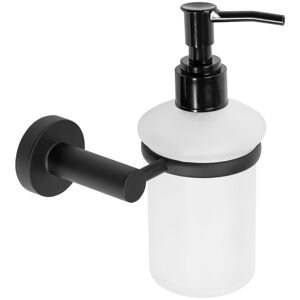 Zásobník na mýdlo REA 322212 bílý/ černý mat