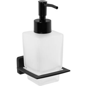 Zásobník na mýdlo REA OSTE 06, bílý/černý