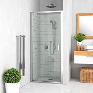 Roth Jednokřídlé sprchové dveře LLDO1 pro instalaci do niky Varianta: šířka: 70 cm, orientace: Univerzální, Kód produktu: LLDO1 700 - 551-7000000-00-02, Profily: brillant, výplň: transparent