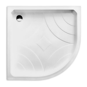 Roth Samonosná čtvrtkruhová sprchová vanička HAWAII-P Varianta: rozměry: 80x80 cm, kód produktu: HAWAII-P 800 - 8000024