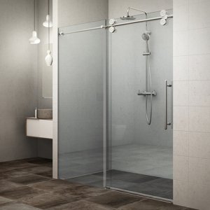 Roth Posuvné sprchové dveře KID2 pro instalaci do niky Varianta: šířka: 150 cm, orientace: Univerzální, kód produktu: KID2 1500 - 970-1500000-00-02, profily: brillant, výplň: transparent
