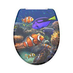 Eisl Sanitär WC prkénko Duroplast Soft Close Sea Life 82372