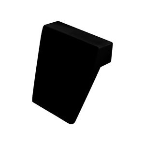 Besco Podhlavník k akrylátovým vanám MODERN POD B (235x250 mm | barva: černá ) - ZWMB