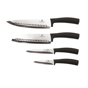 Sada nožů nerez 4 ks Matte Black Collection