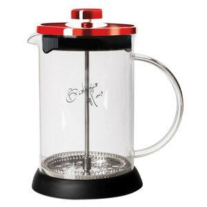 BERLINGERHAUS Konvička na čaj a kávu French Press 350 ml  Burgundy Metallic Line BH-1496