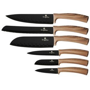 BERLINGERHAUS Sada nožů nerez 6 ks Forest Line Ebony Maple BH-2286
