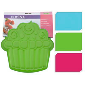 Forma na dort ve tvaru muffinu, zelená EH KO-641500970zele