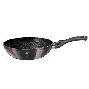 BERLINGERHAUS Pánev WOK s mramorovým povrchem 28 cm Carbon PRO Line BH-6900