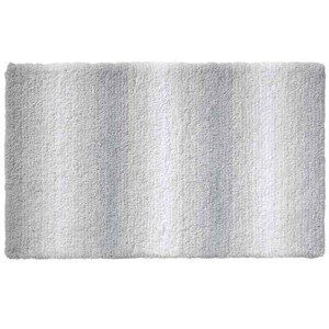 Koupelnová předložka Ombre 80x50 cm polyester šedá