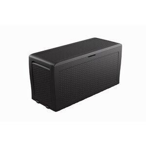 Keter Zahradní box Keter Samoa Rattan Box 270L grafitový KT-610245