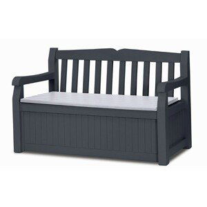 Keter Zahradní lavice Keter Eden Garden Bench 265L šedá KT-610215