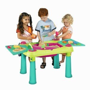 Keter Dětský stolek Keter Creative Fun Table zelený / fialový KT-610212