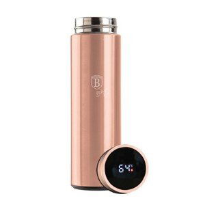 BERLINGERHAUS Termoska nerez s LED displejem 450 ml Rose Gold Edition BH-7954