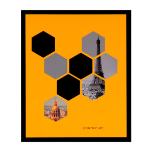 Obraz sømcasa Hexag, 25 x 30 cm
