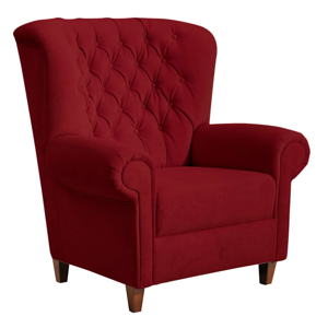 Vínové křeslo Max Winzer Recliner Vicky Velour Burgundy