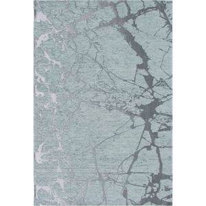 Šedomodrý koberec Eco Rugs Marble, 135 x 200 cm