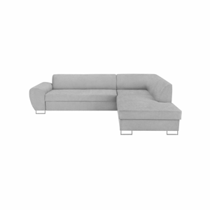 Šedá rohová rozkládací pohovka s úložným prostorem Kooko Home XL Right Corner Sofa Piano