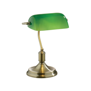 Stolní lampa Evergreen Lights Retro Verde