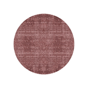 Červený bavlněný koberec PT LIVING Washed, ⌀ 150 cm