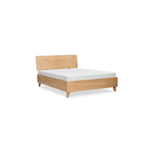 Dvoulůžková postel z masivního bukového dřeva SKANDICA Viveca, 140 x 200 cm