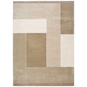 Béžový koberec Universal Tanum Blocks, 120 x 170 cm