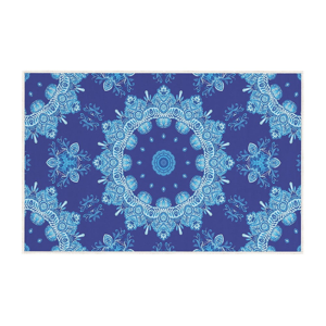 Modrý koberec Oyo home Zelda, 80 x 140 cm