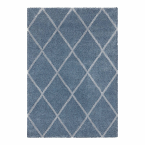 Modro-šedý koberec Elle Decor Maniac Lunel, 120 x 170 cm