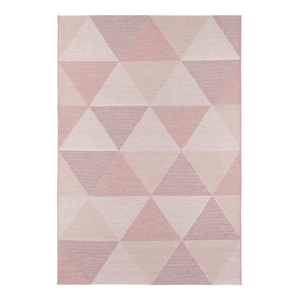 Růžový koberec vhodný i na ven Elle Decor Secret Sevres, 80 x 150 cm