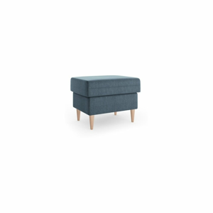 Modrý puf Mazzini Sofas Aubrieta, 60 x 45 cm