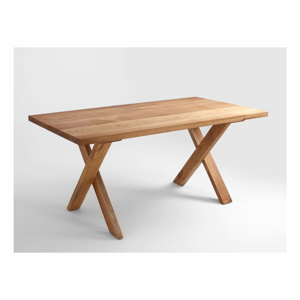Jídelní stůl z dubového dřeva Custom Form Mavet, 160 x 90 cm