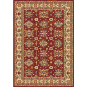 Hnědo-červený koberec Universal Terra Ornaments, 190 x 280 cm